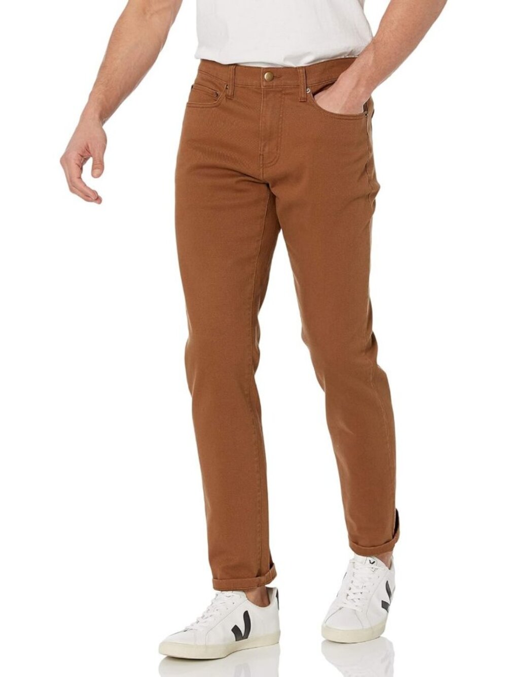 Slim-Fit Men's Jeans in Trendy Discontinued Colors - Perfect for Casual Style